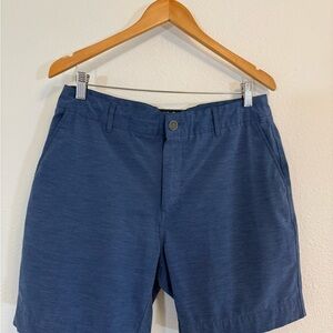 Faherty shorts men’s 33 blue athletic performance beach active 7” inseam